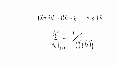 let-fx7-x3-13-x2-5-x-geq-15-find-the-value-of-fracd-f-1d-x-at-the-point-x545f5-the-value-of-fracmathrmdf-1d-x-at-the-point-x545f5-is-square-type-a-simplified-fraction