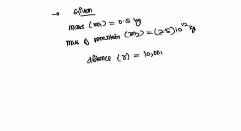 find-the-gravitational-force-between-a-05-kg-mass-and-a-25-x-1012-kg-mountain-that-is-10000-m-away-12889