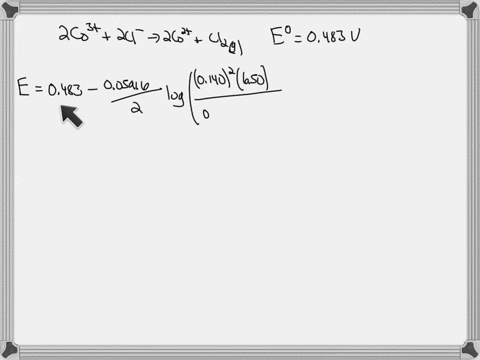 par-a-for-the-reaction-2co-aq-2c1-aq-2co2-aq-ch-g-e-0483-v-what-is-the-cell-potential-at-25-c-if-the-concentrations-are-co-0224-m-coij-0140-mand-cl-0113-m-and-the-pressure-of-clz-is-pch-650-91614