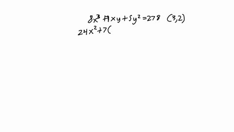 find-the-slope-of-the-tangent-line-to-the-curve-defined-by-8x37xy5y2278-at-the-point-32-03659