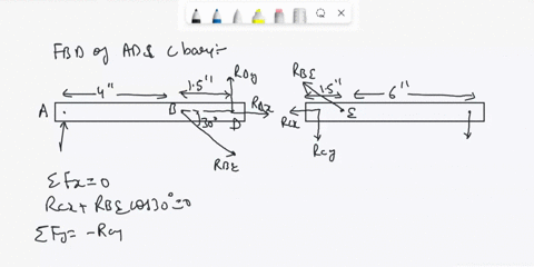 chapter-6-section-6-item-4-force-f-85-1b-is-applied-to-the-handle-of-the-toggle-clamp-eigure-1-part-a-determine-the-nomal-force-p-that-the-bolt-exerts-on-the-clamp-express-your-answer-in-pou-75488