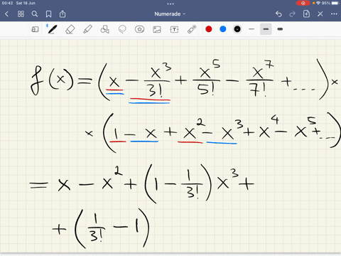 let-fxsin-x1x-find-the-first-four-nonzero-terms-in-the-maclaurin-series-for-f-x-and-use-it-to-find-f5-0