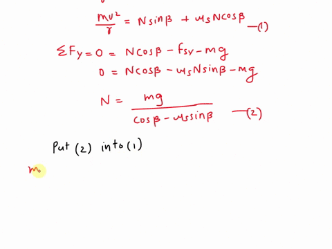 question-1-total-mark8-the-car-travels-at-a-constant-speed-on-a-circularbanked-track-of-75-m-radiusif-the-bank-angle-is-12-and-the-coefficient-of-static-friction-between-the-track-and-the-ti-30692