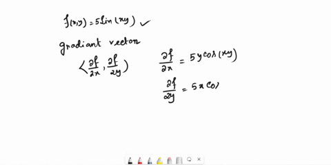 find-the-maximum-rate-of-change-of-at-the-given-point-and-the-direction-in-which-it-occurs_-fx-y-5-sinxy-0-7-maximum-rate-change-direction-vector-09754