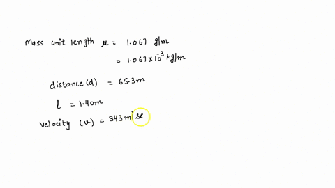 a-guitar-string-with-mass-density-1067-gm-is-fixed-between-two-posts-653-cm-apart-a-140-m-tube-which-is-open-at-both-ends-is-positioned-near-the-string-the-tension-of-the-string-is-adjusted-45287