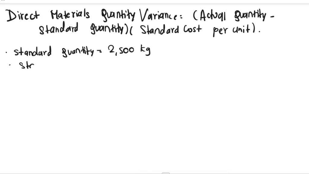 SOLVED A materials requisition slip shows that direct materials