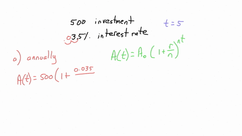 if-500-is-invested-at-an-interest-rate-of-35-per-year-find-the-amount-of-the-investment-at-the-end-of-10-years-for-the-following-compounding-methods-round-your-answers-to-the-nearest-cent-a-30808