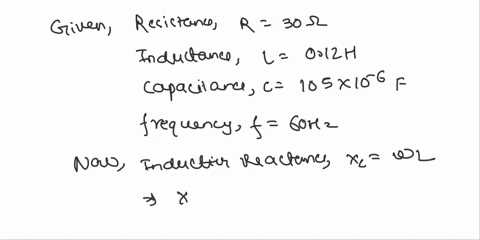 consider-a-series-rlc-circuit-for-which-r-30-l-012-h-c-10510-6-f-and-rms-applied-voltage-is-vrms-120-v-at-a-frequency-of-60-hertz-1a-calculate-the-impedance-z-of-the-series-elements-taken-as-75795