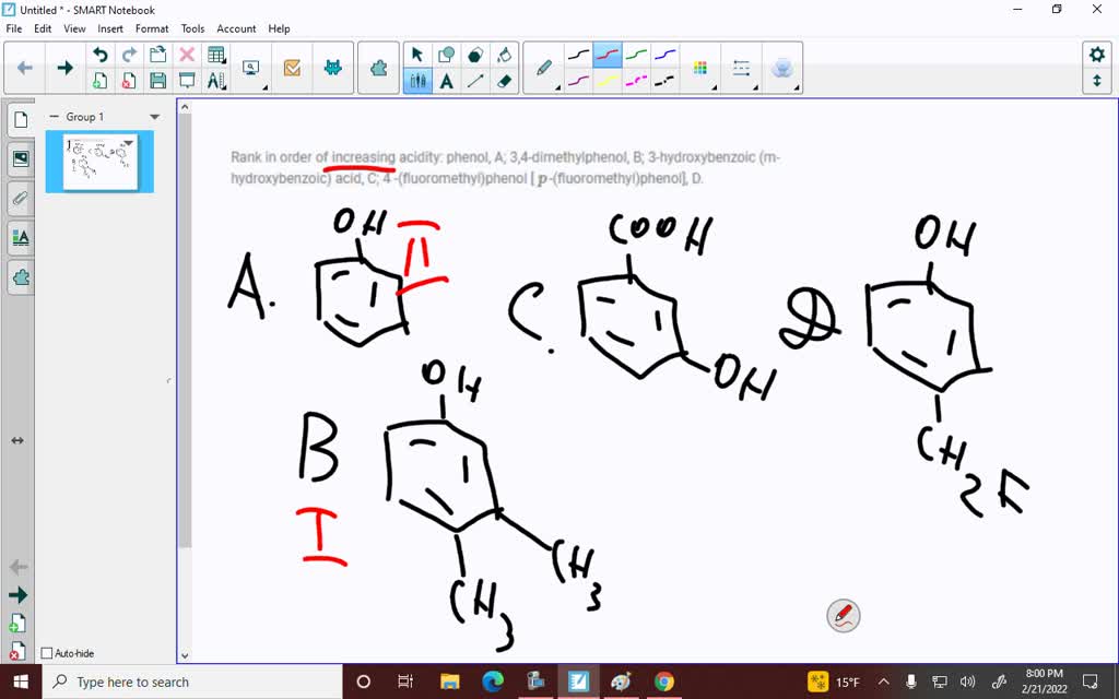 SOLVED Consider the three = aicohols to the right, shown increasing