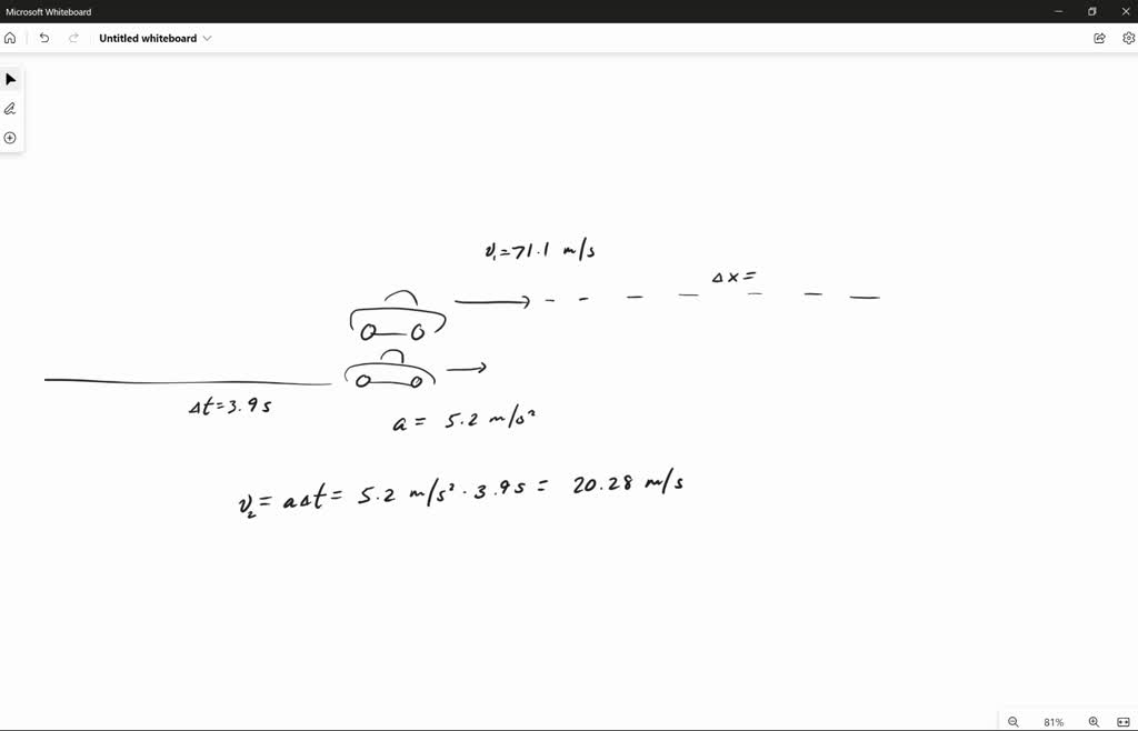 SOLVED A race driver has made a pit stop to refuel. After refueling, he starts from rest and
