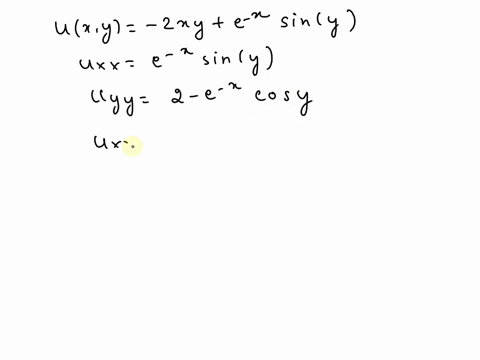 question-zloskl-sosaldz-mutks-let-uxy-2xy-e-x-siny-i-show-that-the-function-uxy-is-harmonic-ii-find-the-corresponding-conjugate-harmonic-finction-vxy-iii-construct-an-analytic-function-f-2-u-94256