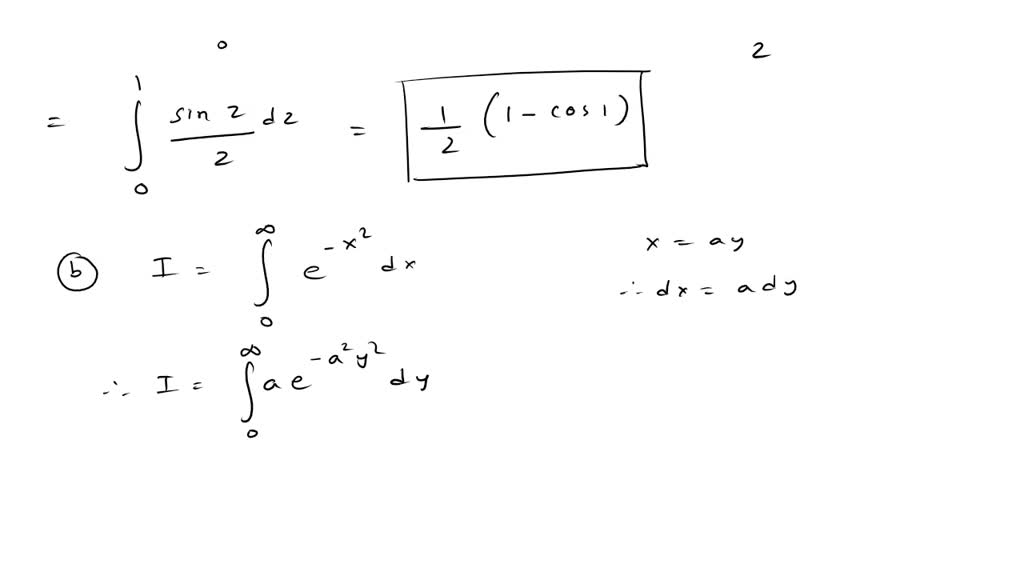 SOLVED: Question 3. (30 points) (a) (10 points) Evaluate the integral J ...