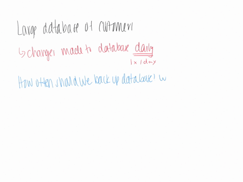 you-work-for-a-company-that-has-a-large-database-of-customers-changes-are-made-to-the-database-daily-how-often-do-you-think-you-should-back-up-the-database-and-why-use-apa-citations