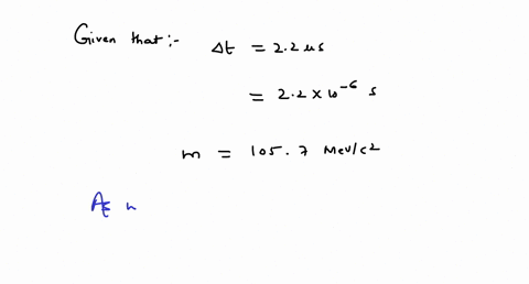 what-is-the-uncertainty-in-the-mass-of-a-muon-m-1057-mevc2-specified-in-evc2-given-its-lifetime-of-220s-hint-et-the-answer-is-94x10-10-evc2-i-need-the-work-shown-to-get-there-thanks-57056