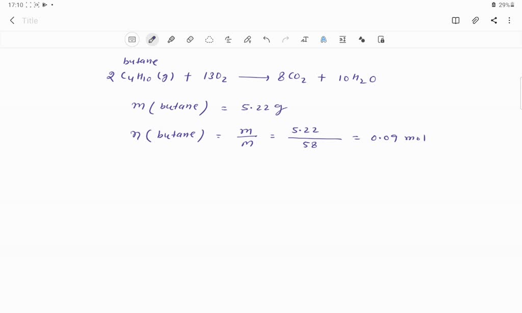SOLVED: Calculate how many grams of carbon dioxide form when 5.22 g of ...