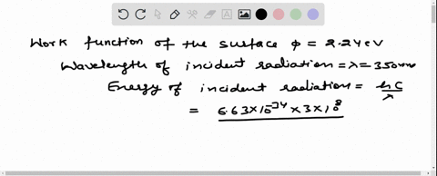 3-the-work-function-for-potassium-is-224-ev-if-potassium-metal-is-illuminated-with-light-of-wavelength-350-nm-the-maximum-kinetic-energy-of-the-photoelectrons-is-select-one-a-36-ev-b-58-ev-c-35282