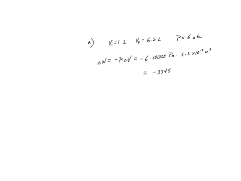 sketch-diagram-and-find-the-work-done-by-the-gas-during-the-following-stages_-gas-is-expanded-from-volume-of-10-to-65-constant-pressure-of-0-atm-b-the-gas-is-then-cooled-at-constant-volume-u-17877