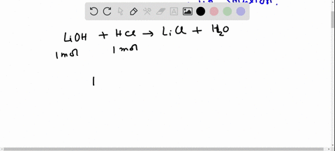 what-is-the-concentration-of-1000-ml-of-hbr-if-it-takes-1673-ml-of-a-0253-m-lioh-solution-to-neutralize-it-35455