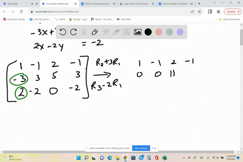 solve-with-gauss-jordans-method-x-y-2z-1-3x-3y-5z-3-2x-2y-2-infinite-solution-56943