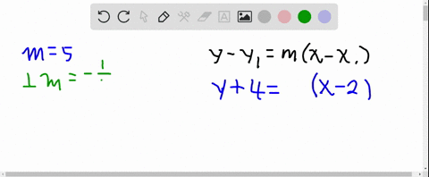 consider-the-line-y-5x-6-a-find-the-equation-of-the-line-that-is-perpendicular-to-this-line-and-passes-through-the-point-2-4-b-find-the-equation-of-the-line-thati-s-parallel-to-this-line-and-40153