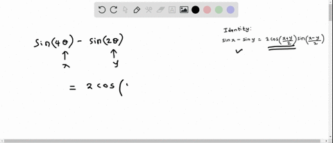express-the-sum-or-difference-as-product-of-sines-andlor-cosines-sin-40-sin-20-2-sin-cos-30-sin-30-cos-0-2-sin-30-cos-0-sin-0-cos-30-click-t0-select-your-answer-29151