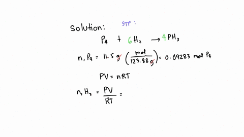 how-many-grams-of-phosphine-ph3-can-form-when-115-g-of-phosphorus-and-757-l-of-hydrogen-gas-react-at-stp-p4s-h2g-ph3g-unbalanced-59472