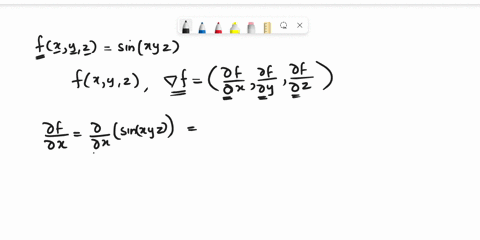 find-the-gradient-of-the-functions-below-afxyz-sin-xyz-17055