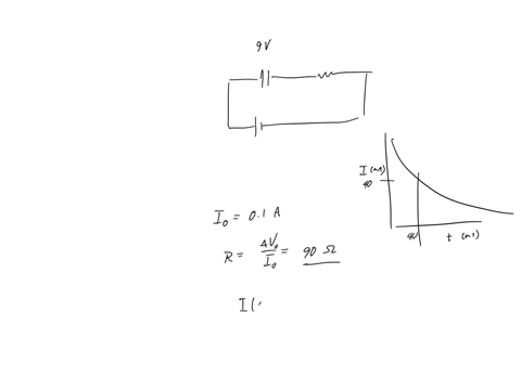 a-capacitor-is-charged-to-an-initial-voltage-v_090-mathrmv-the-capacitor-is-then-discharged-by-con-2-62645