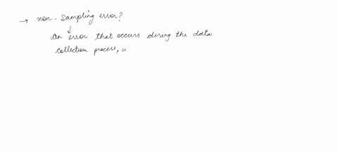 which-of-the-following-is-a-non-sampling-error-0-having-a-sample-that-does-not-represent-the-propulation-orbil-using-apn-randdom-zampling-method-having-toa-small-of-a-sample-d-not-taking-the-12283