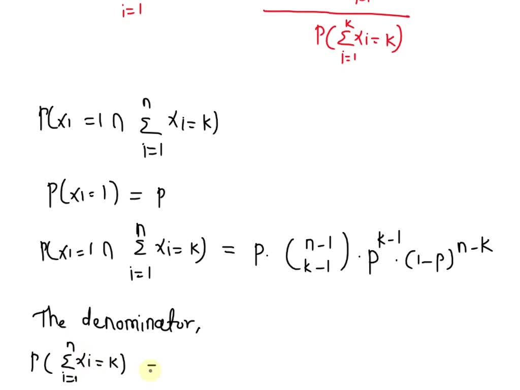 Solved: Suppose That The Random Variables Xi, Xn Form Independent 