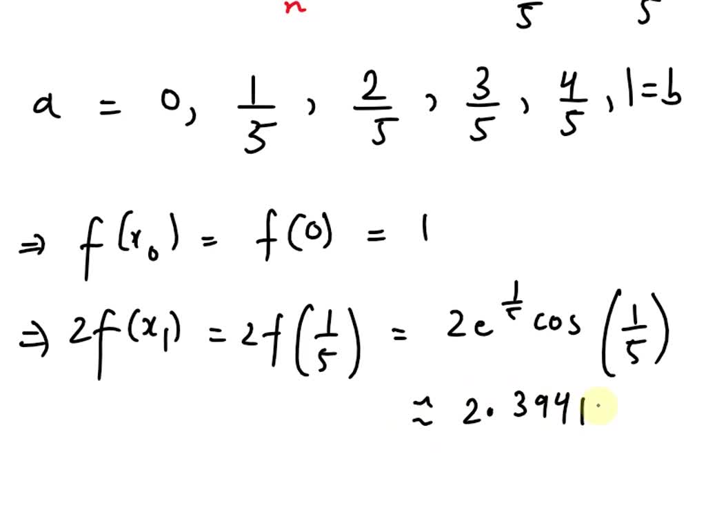 SOLVED Q3 25p Approximate The Integral Of Cos x Dx Using The Solved q3 25p approximate the integral of cos x dx using the