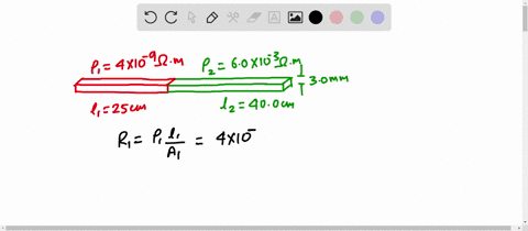 8-the-rod-in-figure-is-made-of-two-materials-the-figure-is-not-drawn-to-scale-each-conductor-has-square-cross-section-300-mm-on-side-the-first-material-has-resistivity-of-400-10-9-m-and-is-2-23182