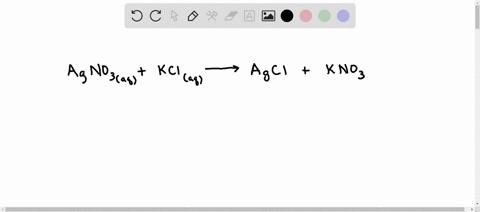 write-the-balanced-complete-ionic-equation-for-the-reaction-when-agno3-and-kcl-are-mixed-in-aqueous-solution-if-no-reaction-occurs-simply-write-only-nr