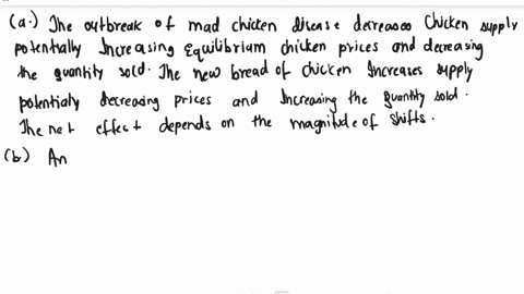 answer-the-following-questions-using-demand-and-supply-analysis-with-the-step-by-step-explanation-a-suppose-the-current-issue-of-the-new-york-times-reports-an-outbreak-of-mad-chicken-disease-in-nebras