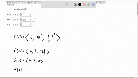 sketch-the-space-curve-represented-by-the-vector-valued-function-by-finding-the-following-points-select-update-graph-to-see-your-response-plotted-on-the-screen-select-the-submit-button-to-gr-23318