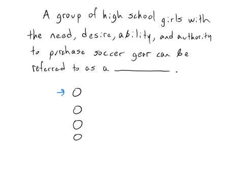 multiple-choice-question-a-groap-of-thigh-schoot-soccer-girts-with-the-need-desire-ability-and-authorify-to-purchase-soccer-gear-can-be-referred-to-as-a-qquad-diverse-group-target-market-poychographic