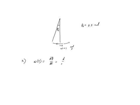 a-simple-pendulum-is-set-into-oscillation-from-its-rest-position-by-giving-it-an-angular-velocity-of-1-rads-it-is-found-to-oscillate-with-an-amplitude-of-05-rad-find-a-the-natural-frequency-22543