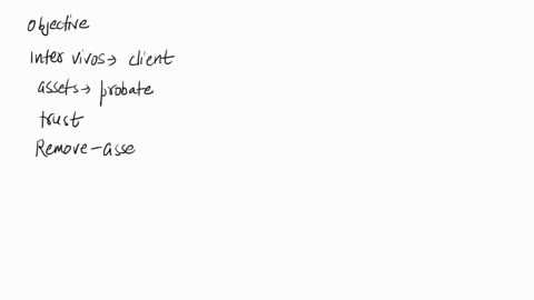 client-creates-an-inter-vivos-revocable-trust-of-which-the-client-is-the-grantor-trustee-and-the-lifetime-beneficiary-which-of-the-following-estate-planning-objectives-of-the-client-can-be-s-70102