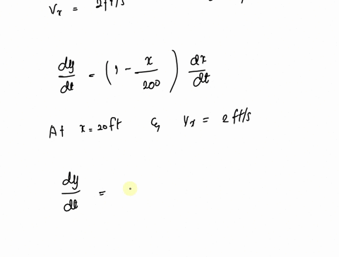 a-particle-is-moving-along-the-curve-y-x-x2400where-x-and-y-are-in-ft-if-the-velocity-component-in-the-xdirection-is-vx2-fts-and-remains-constant-determinethe-magnitudes-of-the-velocity-and-32447