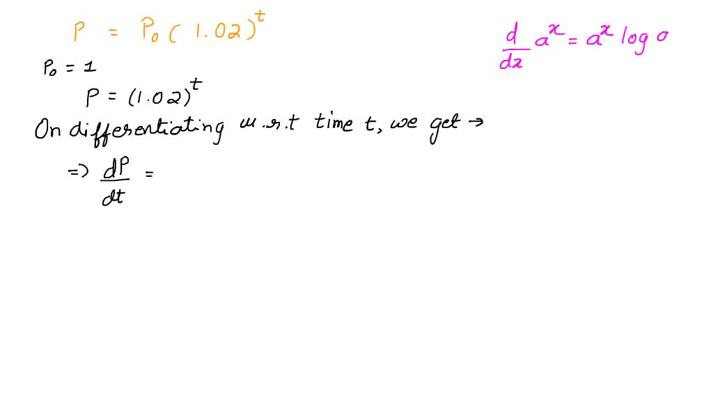 Solved 42 With A Yearly Inflation Rate Of 2 Prices Are Given By 0 P Po 1 02 Where Po Is The Price In Dollars When T