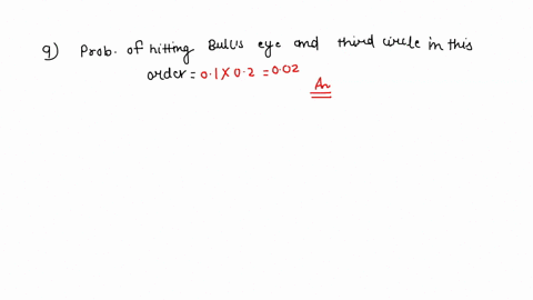 an-archers-target-has-four-concentric-circles-around-bulls-eye-for-archery-certain-archer-the-probabilities-of-scoring-are-as-follows-prhit-the-bulls-eye-01-prhit-first-circle-but-not-bulls-74105