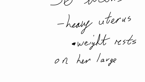 client-is-36-weeks-gestation-and-is-lying-flat-on-her-back-which-of-the-following-maternal-signs-and-symptoms-would-the-nurse-expect-125-points-hypoterision-hypertension-rales-cholsma