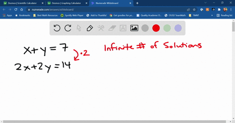 the-following-is-a-system-of-two-linear-equations-in-two-variables-x-y-7-2x-2y-14-the-graph-of-the-first-equation-is-the-same-as-the-graph-of-the-second-equation-so-the-system-has-select-we-56719