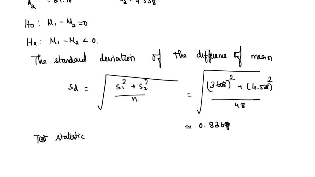 SOLVED: A systems analyst tests a new algorithm designed to work faster ...