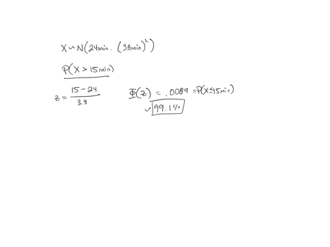 a-lawyer-commutes-daily-from-his-suburban-home-to-his-midtown-office-the-average-time-for-a-one-way-trip-is-24-minutes-with-a-standard-deviation-of-38-minutes-assume-the-distribution-of-trip-42361