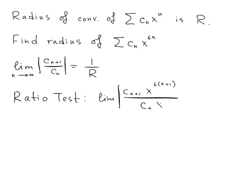 suppose-that-the-radius-of-convergence-of-the-power-series-cnxn-is-r-what-is-the-radius-of-convergence-of-the-power-series-07234