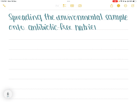 explain-this-why-was-it-necessary-for-you-to-spread-the-environmental-sample-onto-antibiotic-free-nutrient-agar-25229