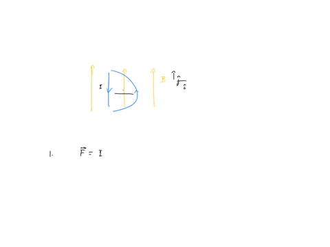 conducting-wire-is-made-in-the-shape-of-a-semicircle-of-radius-r-and-carries-a-current-the-wire-is-placed-in-the-xy-plane_-a-uniform-magnetic-field-is-set-up-such-that-it-is-directed-along-t-86502