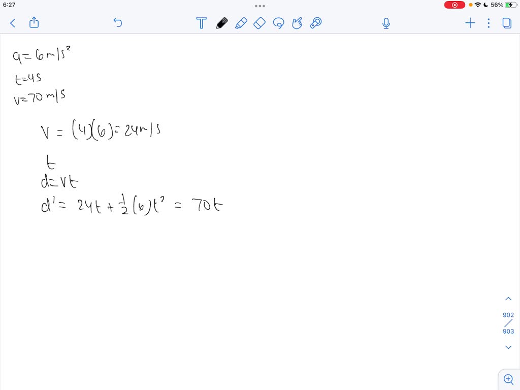 SOLVED A race driver has made a pit stop to refuel. After refueling, he starts from rest and