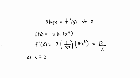 find-an-equation-of-the-tangent-line-to-fx3-ln-leftx4right-at-x2